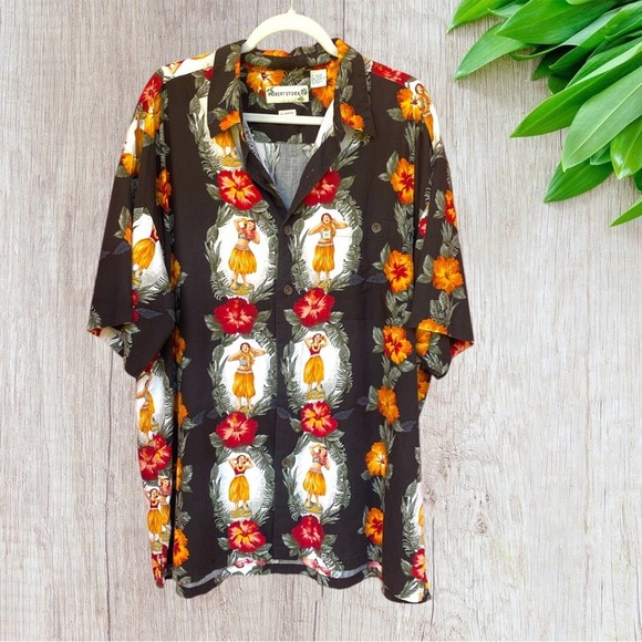 Hilo Hattie Other - 1990's Hilo Hattie Made in Hawaii Mens Hawaiian Shirt